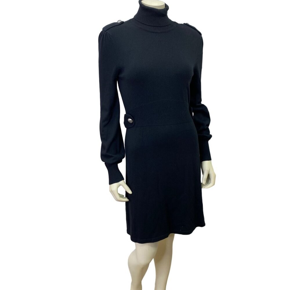 MICHAEL KORS TURTLENECK SHEATH SWEATER DRESS‎  MD
